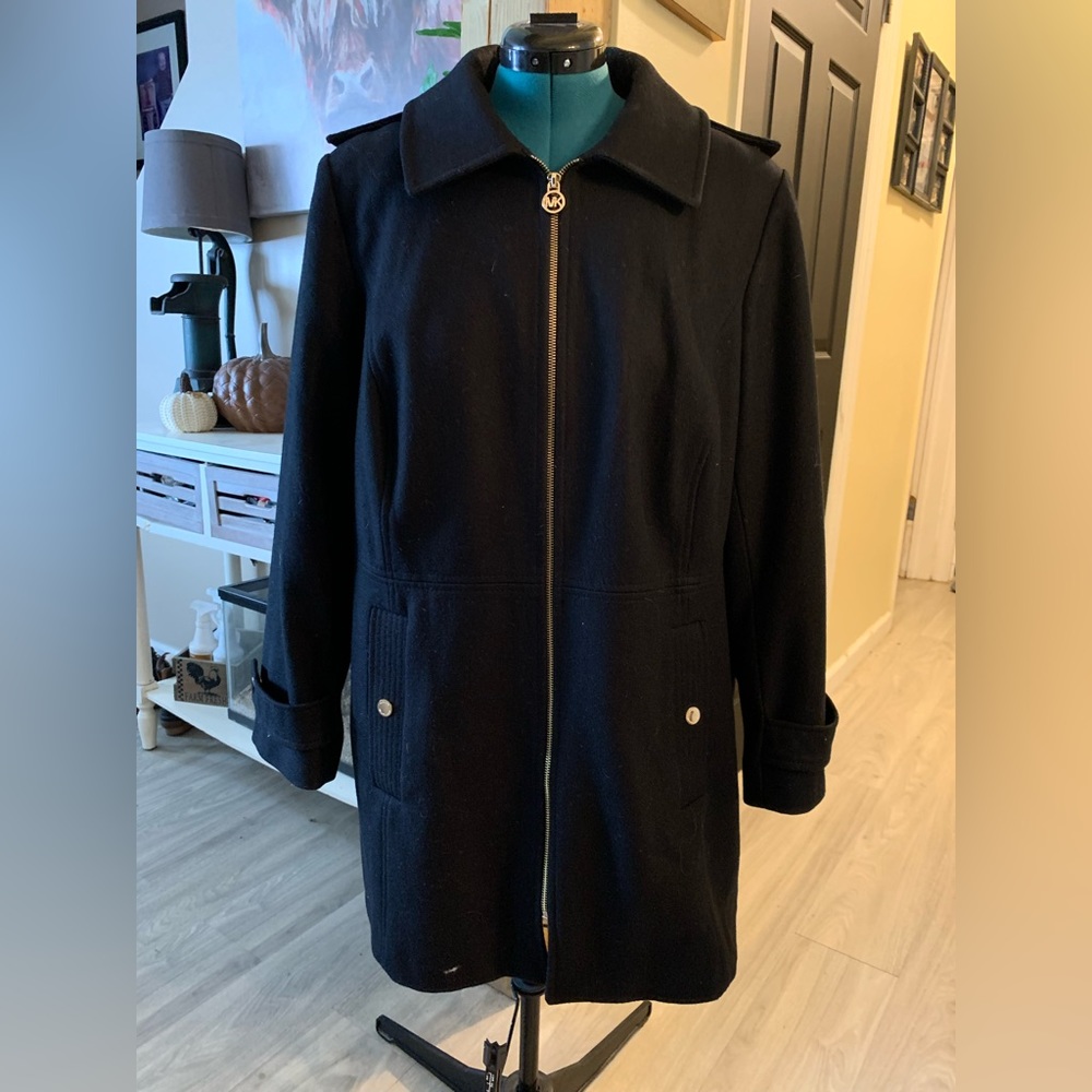 Michael Kors Wool Car Coat